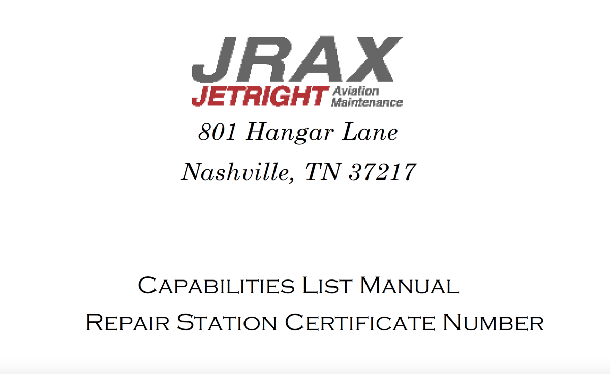Capabilities List Manual